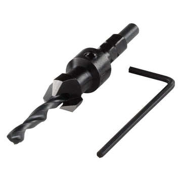 Wolfcraft Vorbohrer/Spiralbohrer Ø 4,5 mm mit Senker Ø 12 mm