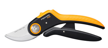 Fiskars Plus PowerLever Bypass Gartenschere P721, Länge 210 mm
