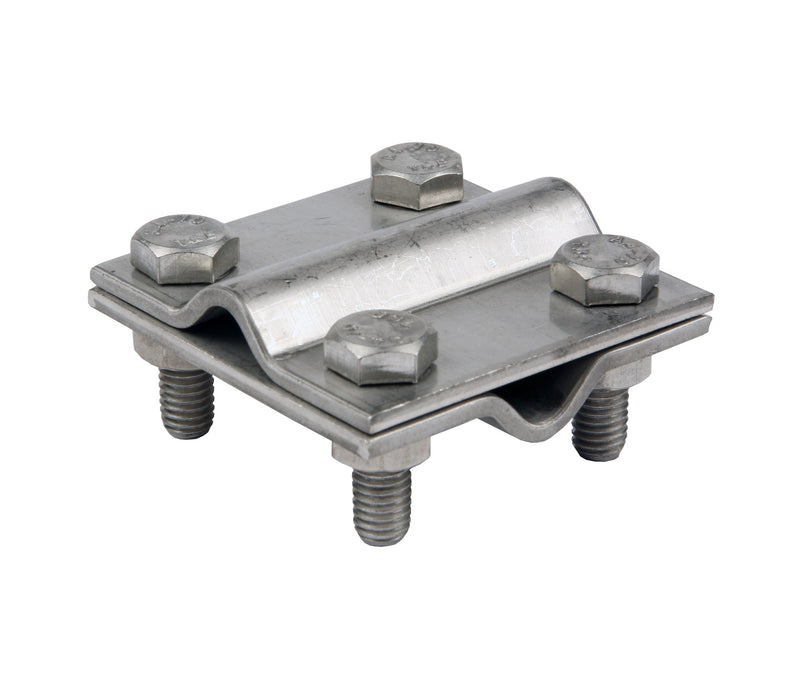 SEB Schuhmacher Kreuzverbinder V4A 2-fach, M8, 30 mm/Ø8–10 mm