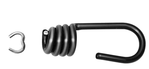 VORMANN Spannhaken schwarz für Gummiseil bis Ø 8 mm (2 Stück)