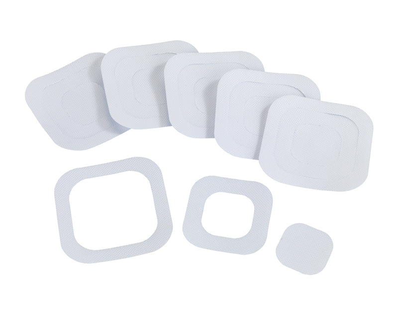 WENKO Square Antirutschsticker eckig transparent, 6er-Set à 10 x 10 cm