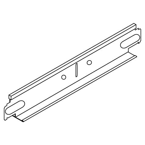 OWA Quer-Deckenprofil für Trockenbau, 625 mm, Stahl verzinkt/beschichtet