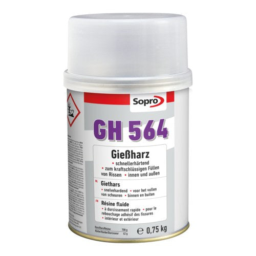 Sopro Gießharz GH 564, 0,75 kg, zweikomponentiges Acrylharz