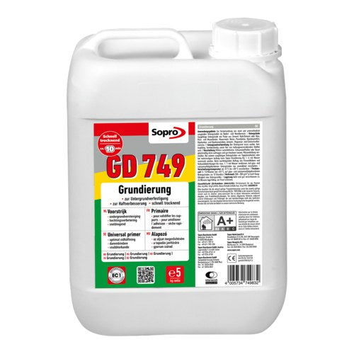 Sopro Grundierung GD 749 hellblau, lösemittelfrei, 1 kg, innen & außen