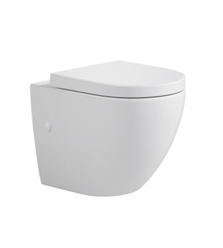 Leysser Cozy Wand-WC-Set weiß spülrandlos inkl. WC-Sitz