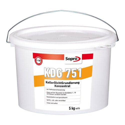 Sopro KellerDicht Grundierung, Haftgrund, für Innen und Außen, 5 kg