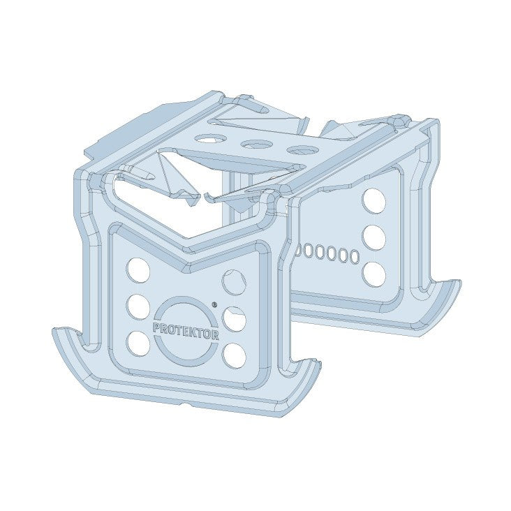PROTEKTORWERK Kreuzschnellverbinder 6102 für CD 60-27, verzinkt