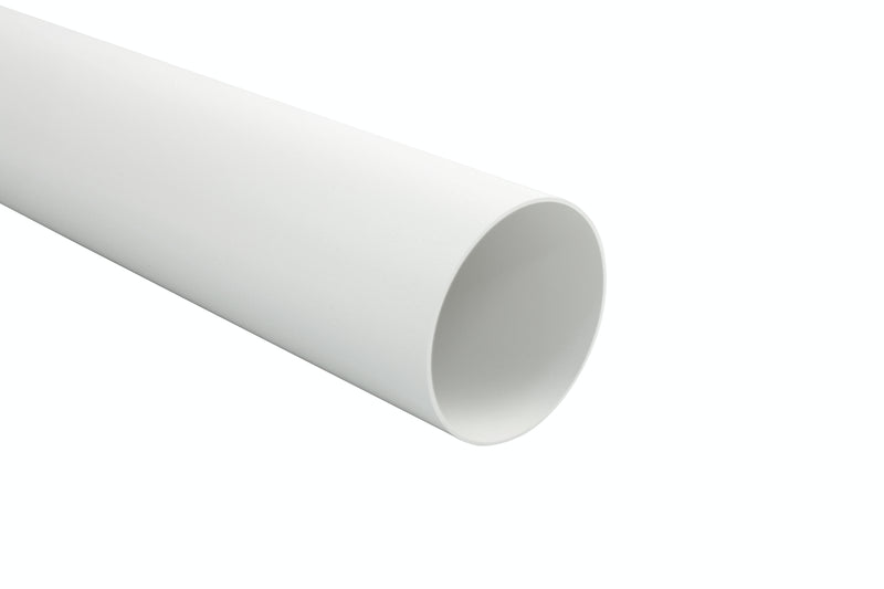 Marley Lüftungsrohr rund 150 mm, Kunststoff weiß, 1.000 mm