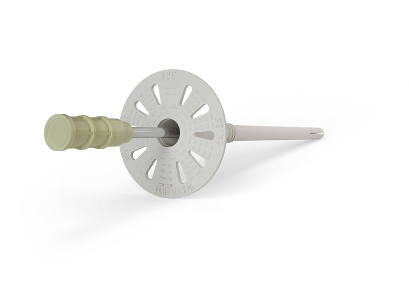BAUKOM WK-Therm Schlagdübel mit Stahlnagel, 8×195 mm, 200 St.