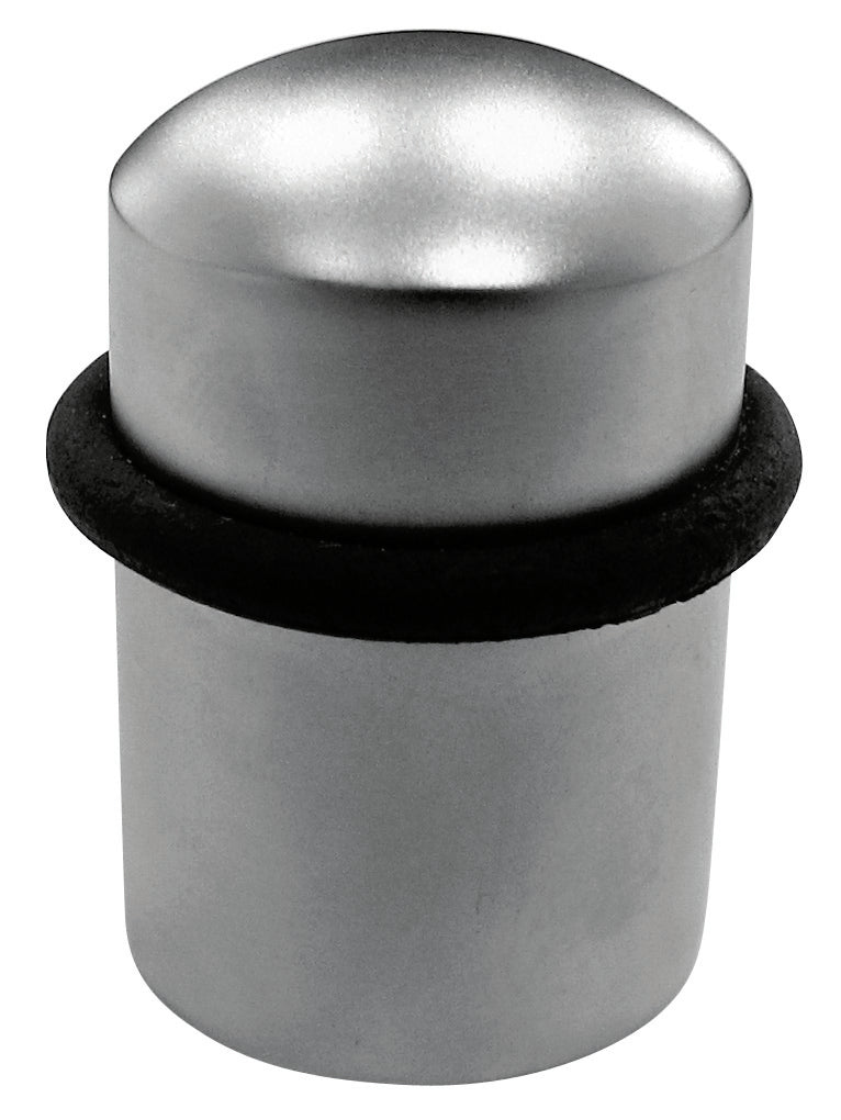 HSI Türstopper aus Messing, matt vernickelt (nickel) Ø38 mm