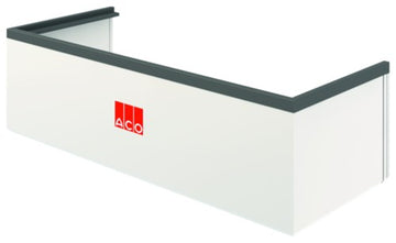 ACO Aufstockelement für Lichtschacht, 125x60x3–30 cm, begehbar, PVC
