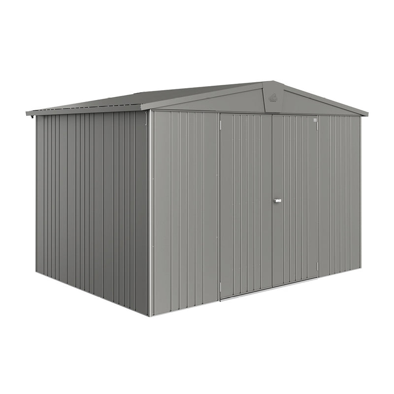 Biohort Gerätehaus Europa Gr. 5 (316 × 228 × 209 cm) Quarzgrau-metallic