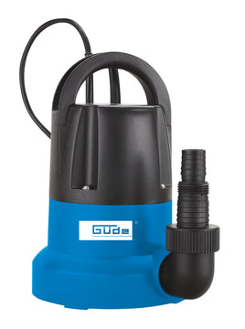 Güde Flachsaugerpumpe GFS 401 S, Tauchpumpe aus Kunststoff, 230 V