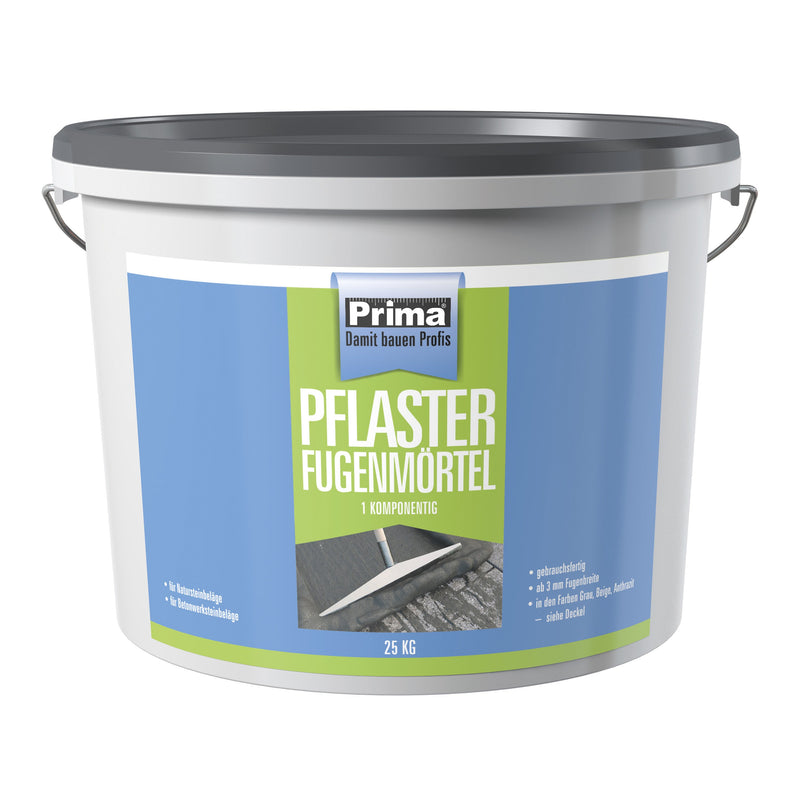 PRIMA Pflasterfugenmörtel 1K grau, 25-kg-Eimer