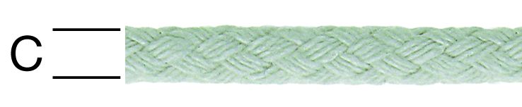 VORMANN Baumwoll-Seil geflochten Ø6 mm auf Spule