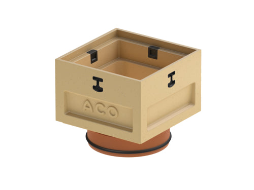 ACO Self Europoint Punktablauf Oberteil rund, Ø250 mm, Polymerbeton