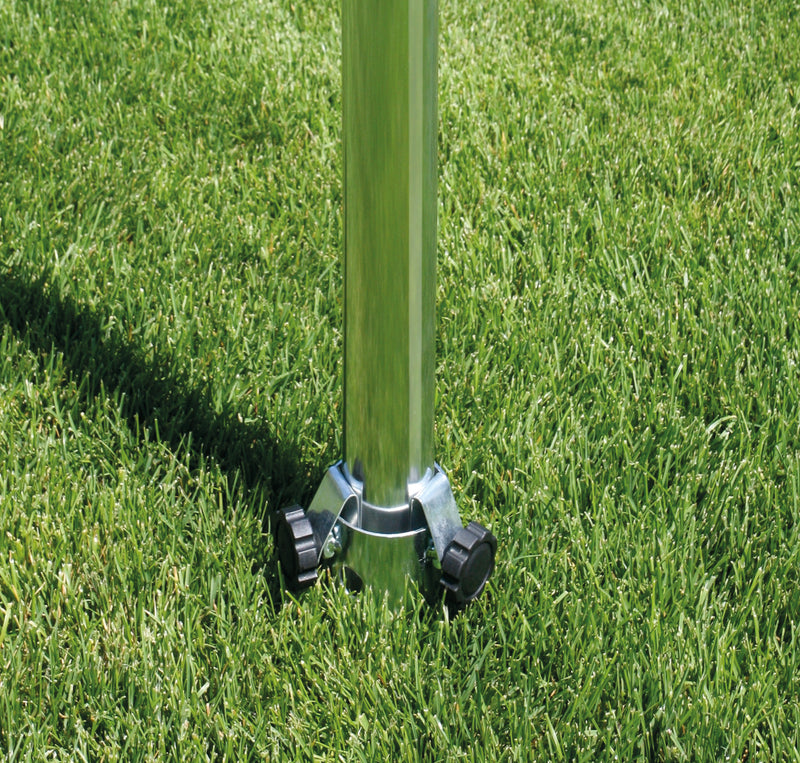 Schneider Schirme Bodendübel Schirmzubehör aus Stahl, silberfarben, 50 cm hoch