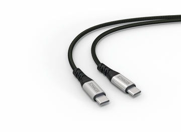 CONNECT Lightning USB‑C auf USB‑C Kabel 1,2 m, schwarz