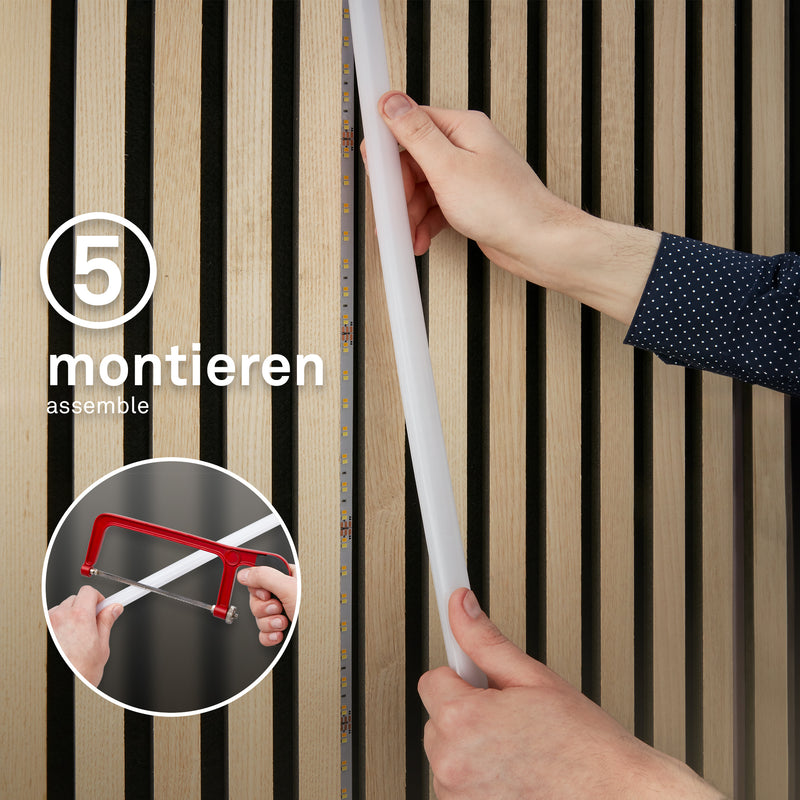 Briloner Pimp your Panel Diffuser Milchglasoptik, 12–13 mm PC Profil