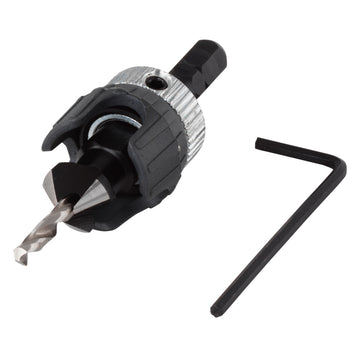 Wolfcraft Senkbohrer mit Tiefenstopp, Ø 3,2 x 12 mm, 1 Stück