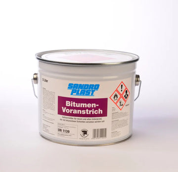 Sandroplast Bitumen Voranstrich schwarz, Vorstrich im Eimer (5 l)