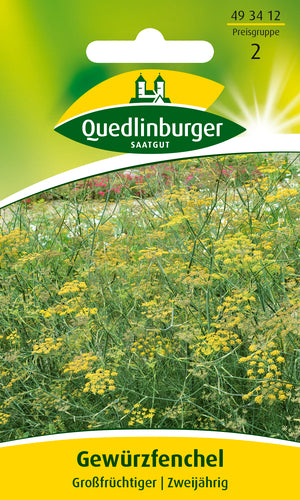 QUEDLINBURGER SAATGUT Gewürzfenchel großfrüchtig PG 2, Kräutersamen