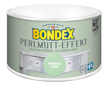 Bondex Perlmutt Smaragd grün Innen-Wandfarbe, matt 0,5 l