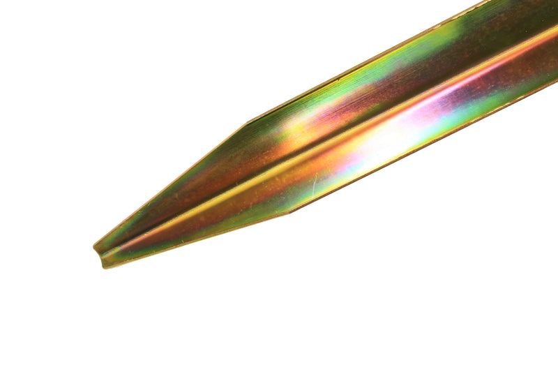 Schneider Schirme Rasendorn Schirmständer aus Metall, goldfarben