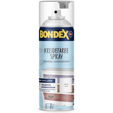 Bondex Kreidefarbe kreativ weiß 0,4 l Spray, innen