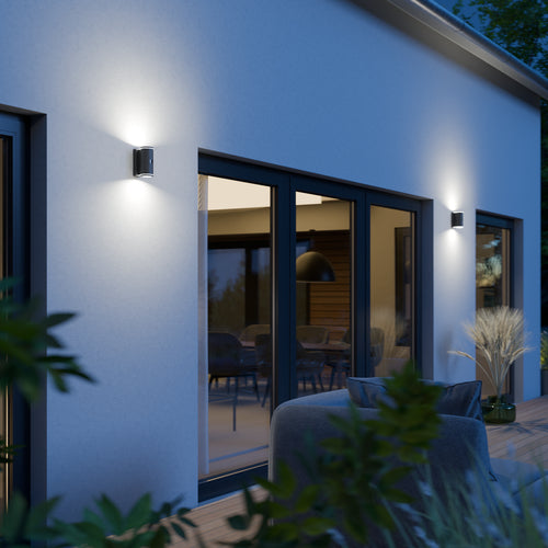 STEINEL Außenleuchte LED L 940 anthrazit, 14,5 W, 3000K IP44
