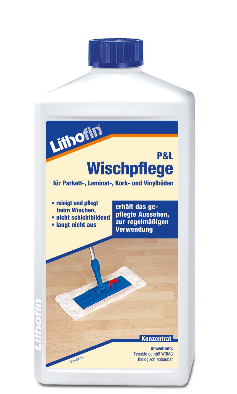Lithofin Parkett & Laminat Wischpflege Konzentrat, 1 l, parfümiert