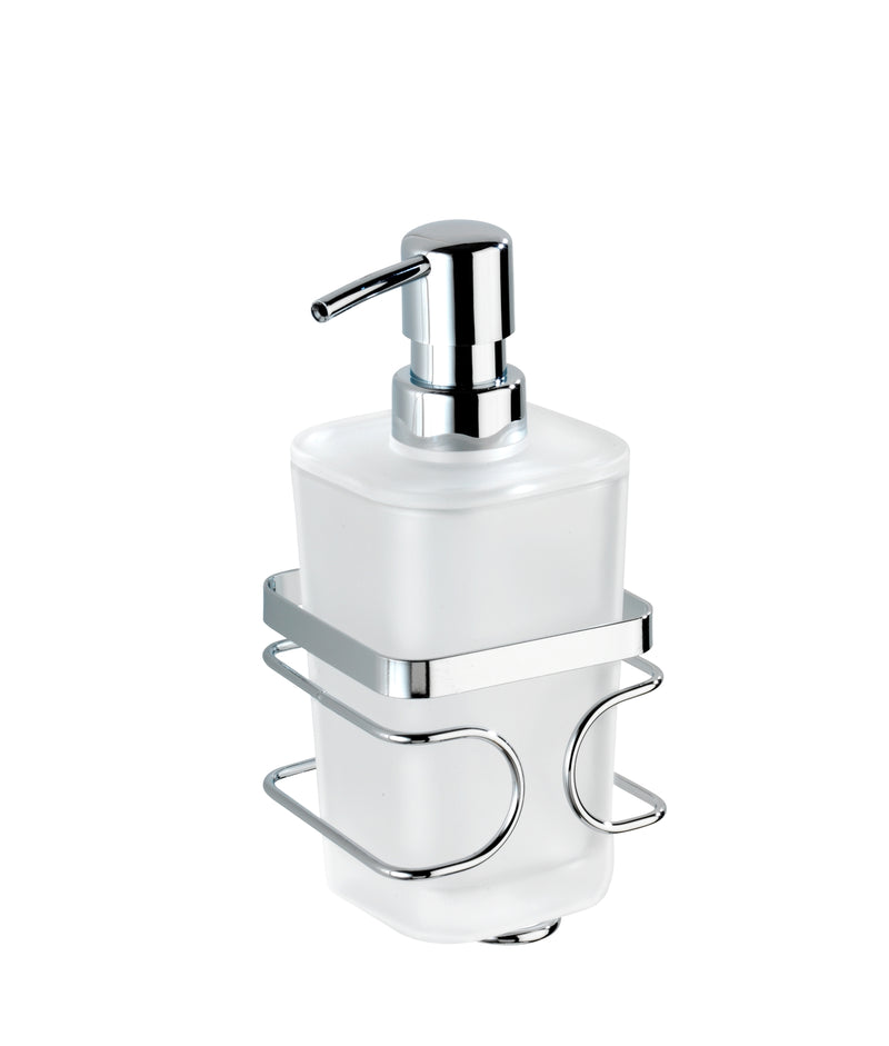 WENKO Premium Seifenspender aus Edelstahl, WD-ACC S+K