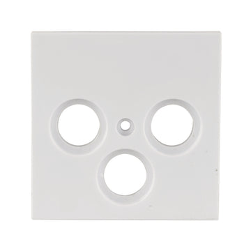 UNITEC SAT/Antennenabdeckung Melbourne S702 ultraweiß für Unterputz