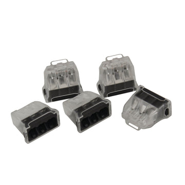 UNITEC Steckklemme Wagoklemme, für 0,5–2,5 mm², 25 Stück