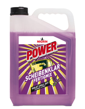 Nigrin POWER Scheibenklar Lavendel-Citrus, Fertigmix 5 L