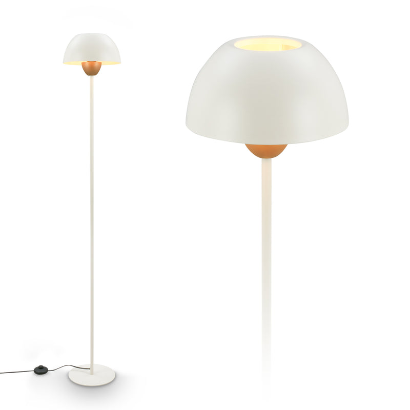 BRILONER Leuchten Stehleuchte Gryde coffee IP20 25W exkl. LM E27, Warm-Grey