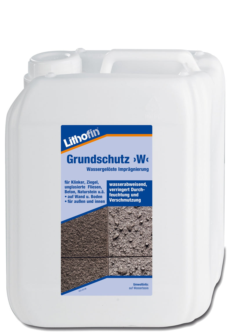 Lithofin Grundschutz W Anstreichmittel, farblos, 5 l