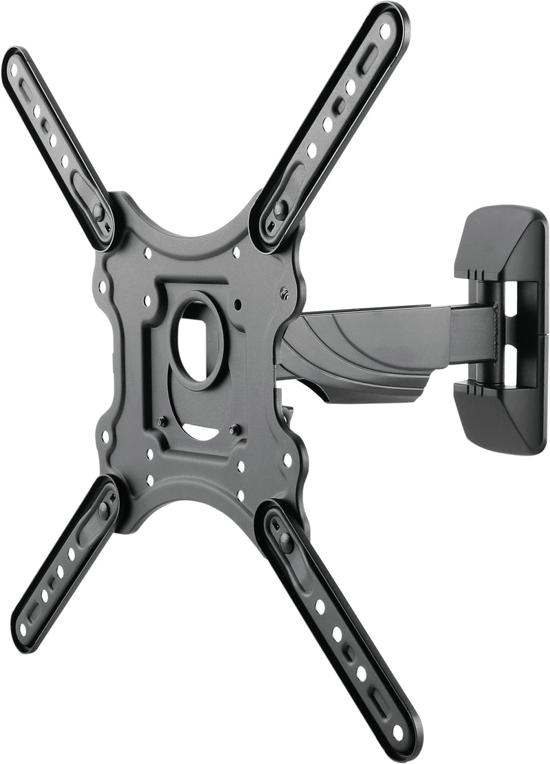 Schwaiger TV-Wandhalter Motion 3, schwarz, 2 Gelenke bis 35 kg