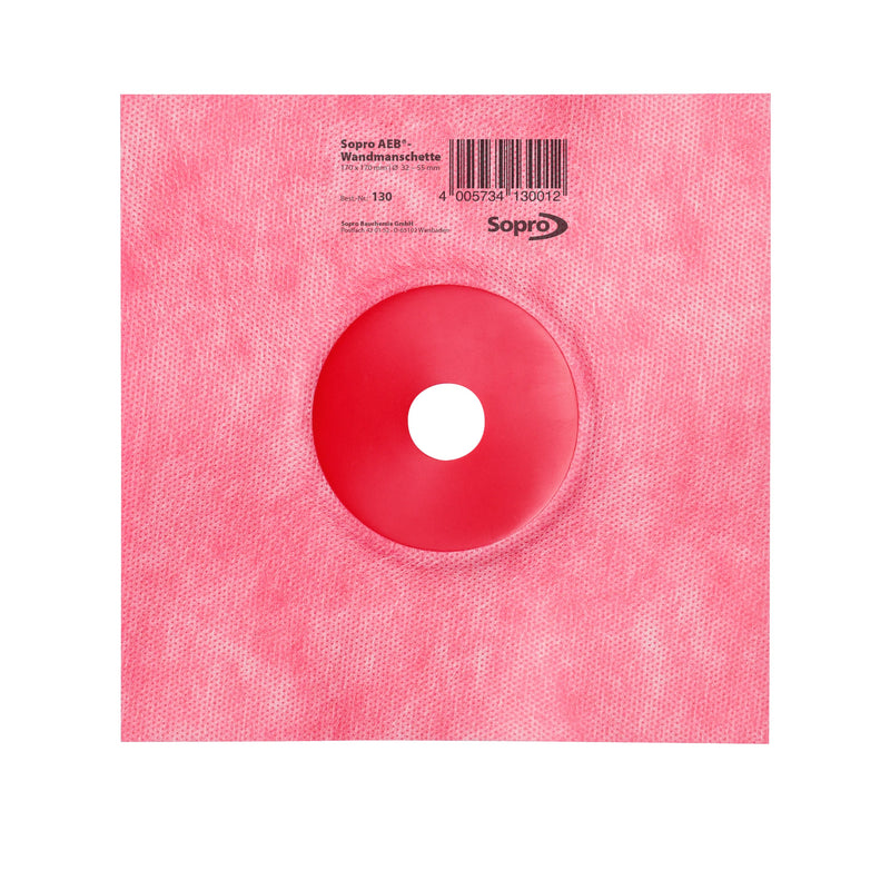Sopro Wandmanschette AEB, Dichtungsbandformteil, Größe 32–55 mm