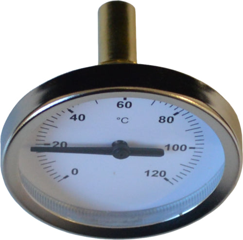 Leysser/ sanicomfort Zeigerthermometer analog 45x63 mm 0-120°C