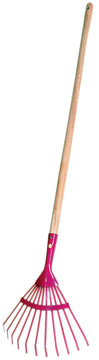 Conmetall Meister Kinder-Laubbesen mit Stahlblech-Riegel, mit Stiel