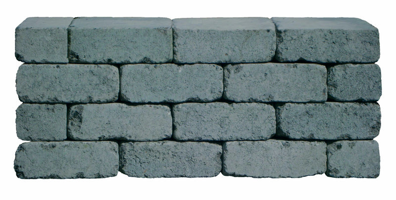 Diephaus ANTIK Mauerstein basalt, Beton-Mauerstein ohne Fase