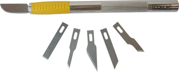 Conmetall Meister Bastlermesser Set mit 6 verschiedenen Klingen