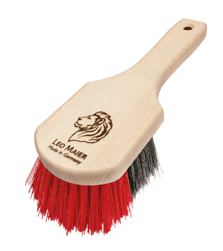 Peggy Perfect Stielbürste aus Holz mit harter Borste, natur