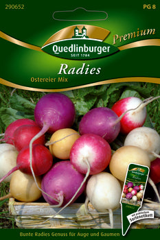 QUEDLINBURGER SAATGUT Radies „Ostereier Mischung“ (PG 8 Premium)