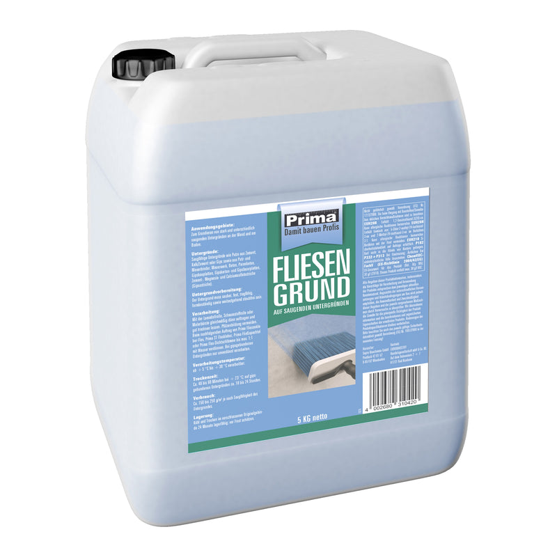 PRIMA Fliesen-Grund Haftgrund universal, 5 kg für Beton & Putz
