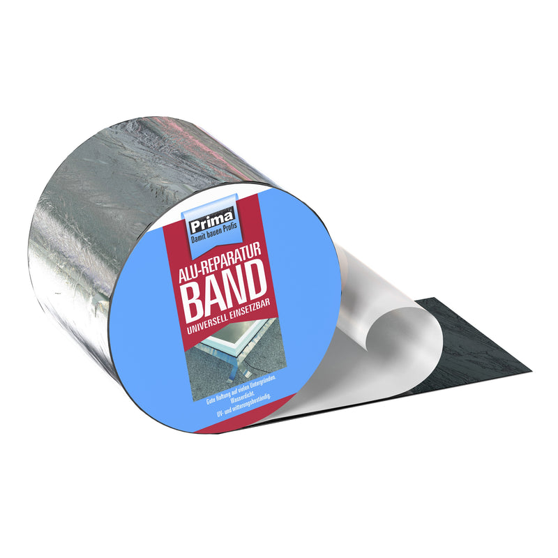 Soudal PRIMA Alureparaturband schwarz, Dichtungsband-Reparaturband 15 cm/10 m