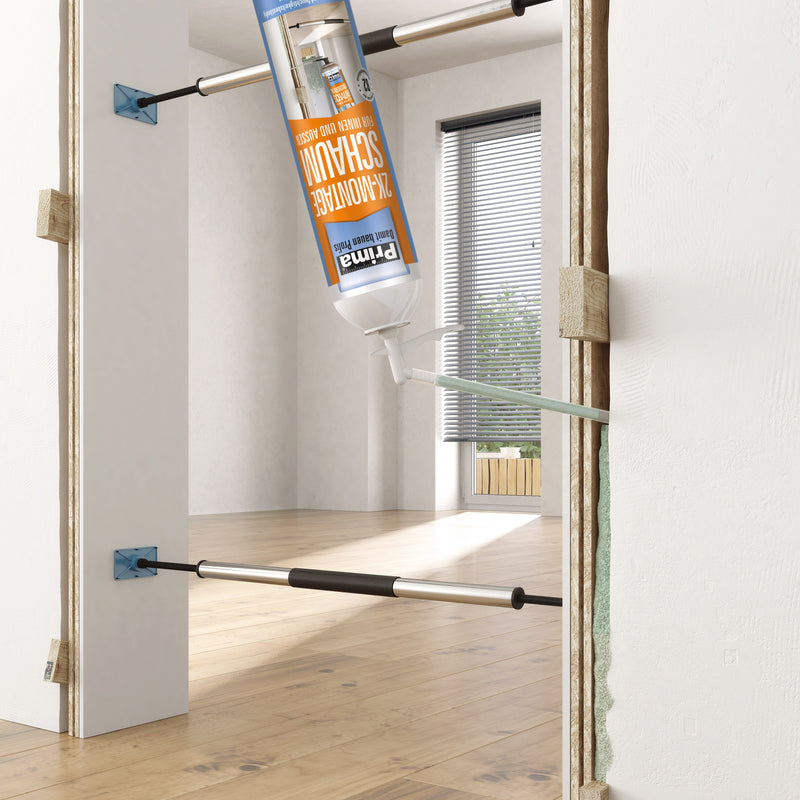 PRIMA 2K Montageschaum grün 400 ml für innen & außen