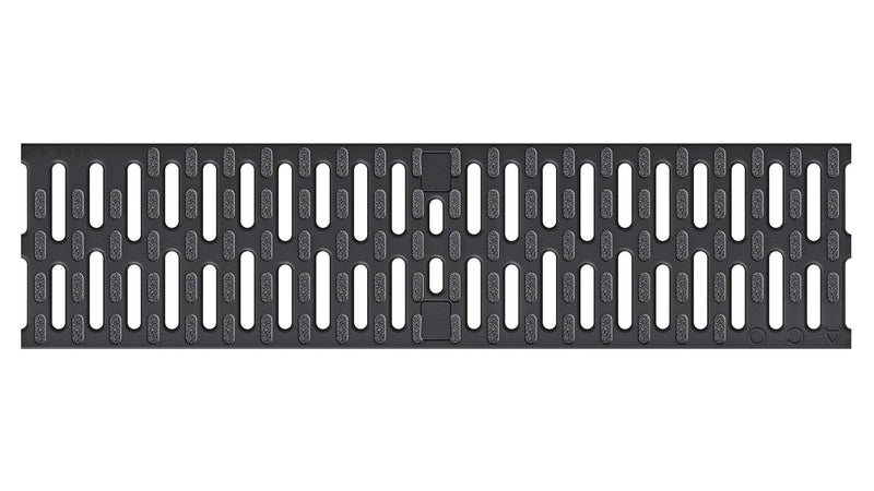 ACO DRAIN® Multiline Compositrost schwarz Kl. B 125 0,5 m