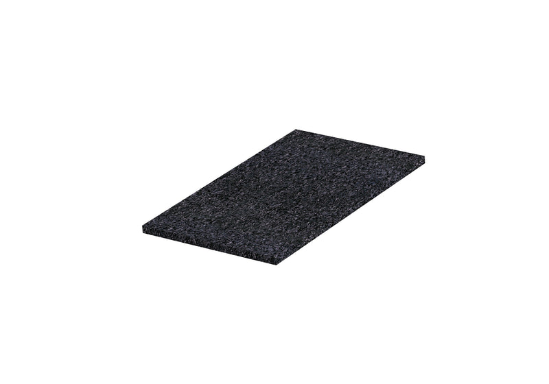 EasyDeck Gummipad schwarz als Unterlagsplatte 100x60x3 mm